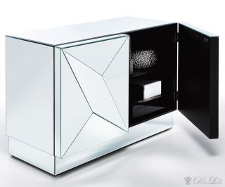 Kommode Prisma 100x74 cm Silberfarben Sideboard by Kare Design