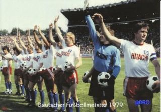 HAMBURGER SV + Deutscher Meister 1979 + BigCard #432