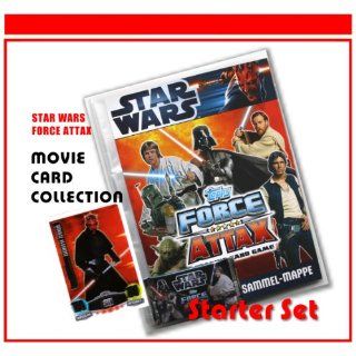 Star Wars Force Attax Movie Card Collection Starter: 