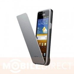 Samsung Flip Case EF C1A2 black grey für i9100 Galaxy SII