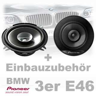 PIONEER 130mm Front Lautsprecher Tür Auto Boxen für BMW 3er E46