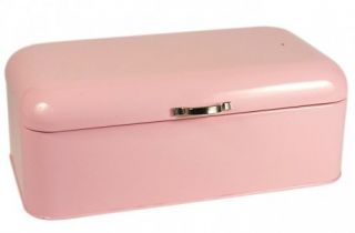 Brotkasten Brotbox Metall Retro  Stil rosa IB Laursen 2. Wahl