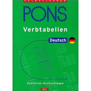 PONS Verbtabellen, Deutsch Eva M. Weermann, Ulrike Wolk