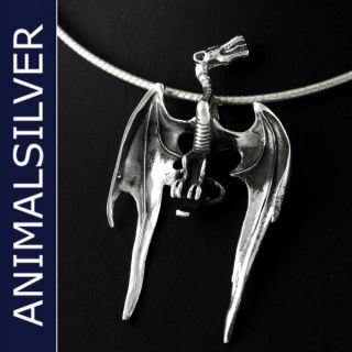 ANIMALSILVER SAURIER DRACHE 925er Silber / A SI 0342