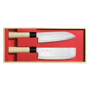 japanisches Messerset SekiRyu 2er Messerset, incl. ein chinesischer