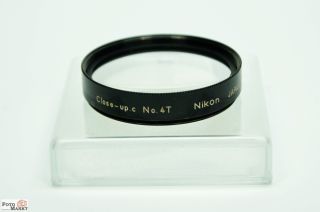 Nikon Nahlinse Close Up Lens No.4T Original Nikon Achromat 3 dpt. 52mm