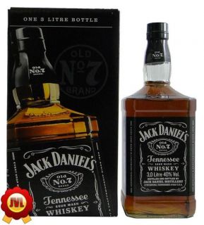 Jack Daniels 3 Liter Flasche Jetzt neues Karton Design