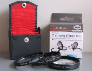 Filter Set 58mm Canon EOS 400D 450D 500D 550D 1000D