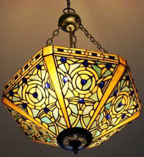 HÄNGELAMPE ANCIENT JEWELS TIFFANY LAMPE