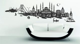 ISTANBUL, Wandbilder, Wandtattoos, Sticker, Wandsticker, Dekor