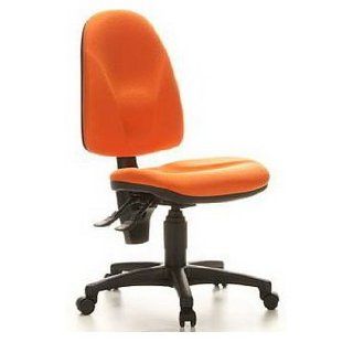 Topstar Bürostuhl Point 20, Stoff orange, Polyester 