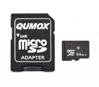 64GB QUMOX Class 6 Micro SD XC 64 G GB SDXC MicroSD Karte