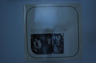 Pretty Things, Live 78, Jade Records