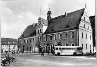 50673923   Herzberg , Elster Rathaus, Omnibus