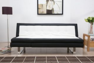 Design Schlafsofa Mainz Napalon Leder Schlaf Couch Bett Sofa Lounge