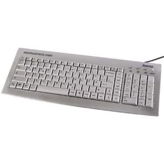 Hama LED Brightboard Metal Combo Tastatur Computer