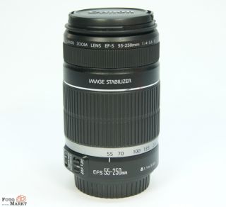 Canon EF S 55 250mm 14 5,6 IS Canon Zoom Lens Image Stabilizer