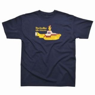 Spike Herren T Shirt The Beatles Yellow Submarine, navyblau 