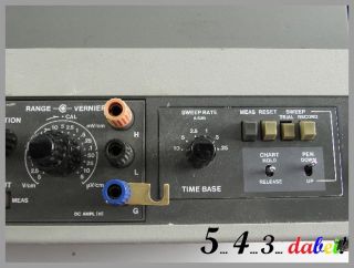 YEW YOKOGAWA ELECTRIC WORKS Type 3033 X Y Analog Recorder Plotter