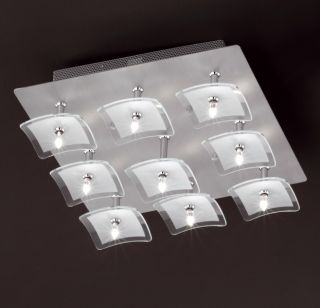 Deckenleuchte Deckenlampe Lampe Glas Design Küchenlampe