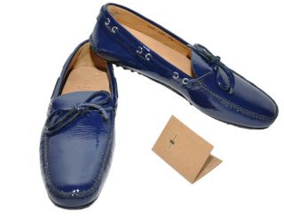 CAR SHOE PRADA Schuhe Shoes Slipper 43,5 UK 9,5 Chaussures Blue Blau