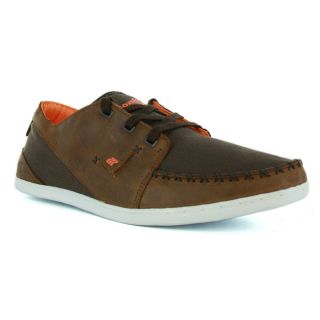 Boxfresh Keel Combo Brown Orange Mens Trainers Shoes