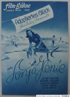 Adoptiertes Glück (1941) IFB 113 Sun Valley Serenade Sonja Henie John