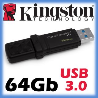 64gb KINGSTON DT111 USB 3.0 STICK NEU OVP DT111/64GB Neu OVP Fortuna