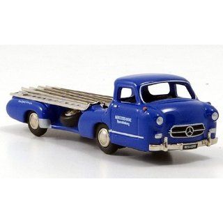 Mercedes Rennwagen Schnelltransporter, Blaues Wunder, 1954, Modellauto