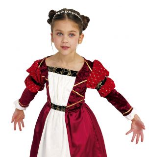 Prinzessin Mittelalter Faschingskostüm 104 116 128 Kleid