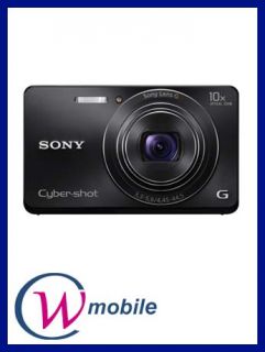 Sony DSC W690 B schwarz Digitalkamera 16 1 Megapixel schwenkpanorama