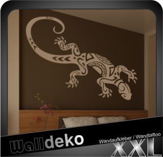 Gecko XXL Wandtattoo Wandaufkleber Wohnzimmer Sofa W108