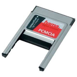 Hama PC Card Adapter CompactFlash Typ II Speicherkarten 