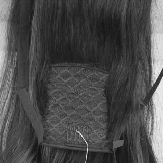 Haarteile Zopf Neu Haarteil H 122 06 schwarz/rot ca. 70cm