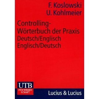 Controlling Wörterbuch der Praxis Deutsch/Englisch   Englisch