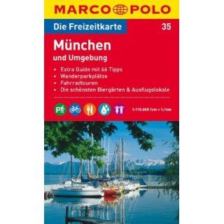 POLO Freizeitkarte München und Umgebung 1:110.000: Extra Guide mit 66