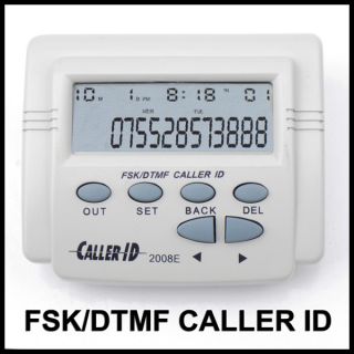 LED Mobile Tele Display DTMF FSK ETSI Caller ID Box New