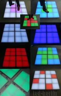 LED Bodeneinbaustrahler Fliese Panel RGB + FB Colour