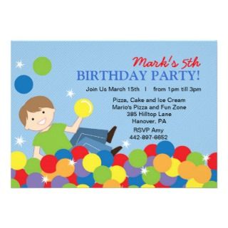 Soccer Birthday Party on Ball Birthday Party Invitations Kids Activity Zone Party Invitation