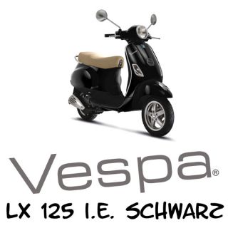 Vespa LX 125 i.e Modell 2012 Motorroller Roller Schwarz
