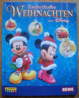 Sammelalbum Album Zauberhafte Weihnachten Disney + 132 Sticker