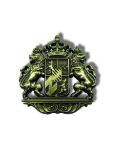 PIN Königreich Bayern , Bayern Wappen historisch  NEU