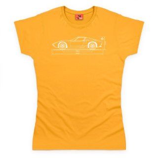 PistonHeads Lamborghini Miura T Shirt, Damen