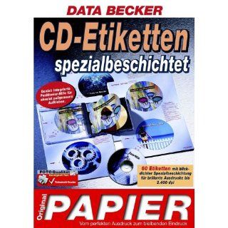 Data Becker Original Papier, CD Etiketten spezialbeschichtet 
