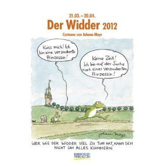 Der Widder im Jahr 2012 Cartoon Kalender Johann Mayr