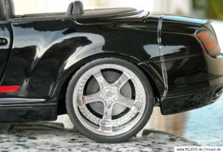 Bentley Continental Convertible ISR Cabrio Tuning Felgen 1:18 NEU