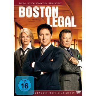 Boston Legal   Season 1 (5 DVDs) James Spader, William