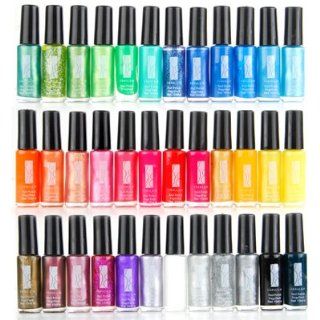 36 Farben Fine Liner Nagellack Nail polish JE 10ml Set Art 