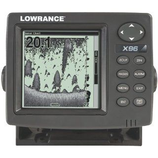 Echolot Fishfinder LOWRANCE   X 96 Festmontage Navigation
