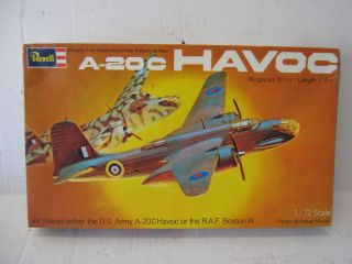  US Army A 20C HAVOC RAF Boston III 1 72scale 1973 Kit H 156 COMPLETE